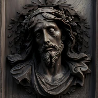 3D model st jesus (STL)